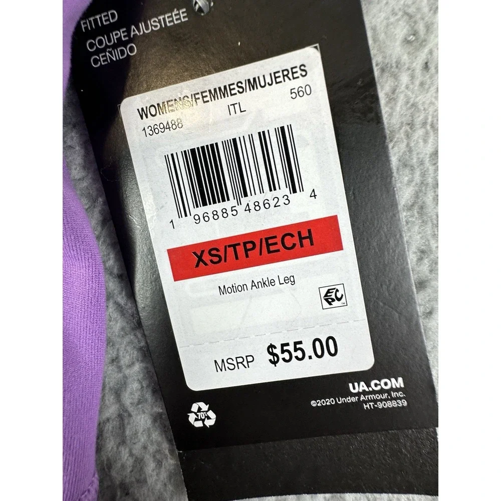 Under Armour Purple Leggings - Picture 3 of 12